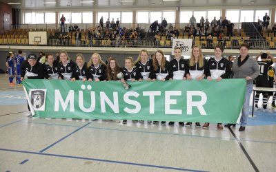 Souveräner Meister der Frauen Futsalliga West 2017/2018: UFC Münster