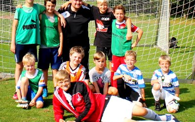 Erstes Fußball-Englisch-Camp war 