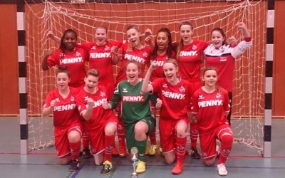 WFLV-Hallen-Meisterschaft: Kölner Fußball-Mädchen gewinnen Finale gegen Essen