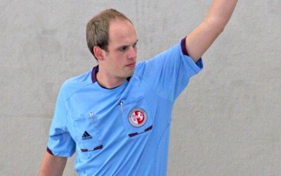 Florian Schreiber - mit 21 Jahren jüngster DFB-Futsal Schiedsrichter