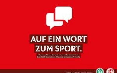 1. FLVW-Vereinsforum: Anmelden, mitreden und mitgestalten 