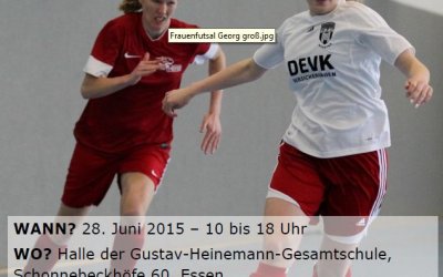 Frauen-Futsal-Schnupperturnier in Essen: Die Liga kommt im September