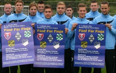 Regionalligist Borussia Mönchengladbach unterstützt Hilfsaktion