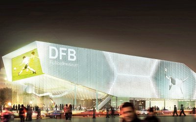 Spatenstich für das DFB-Fußballmuseum in Dortmund