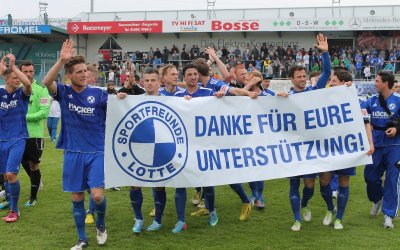 West-Champion siegt auch in Velbert: Jetzt ist Lotte heiß auf Leipzig