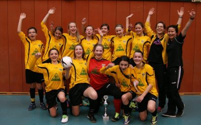 Aachener C-Juniorinnen triumphieren beim WFLV-Futsal-Cup 2014