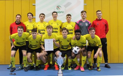 WDFV-Hallenmeisterschaft der A-Junioren: Hertha Walheim triumphiert bei der Premiere