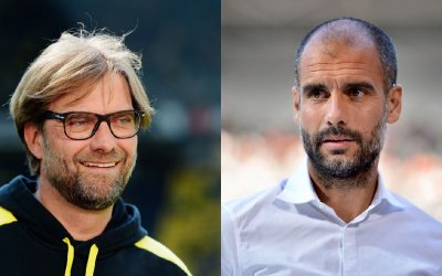 Klopp und Guardiola vor Finale: 