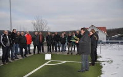 Noch Plätze frei bei Informationsveranstaltung Kunstrasen