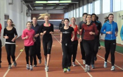 Leichtathletik grenzenlos: Holländische Freunde  trainieren beim LAZ Rhede