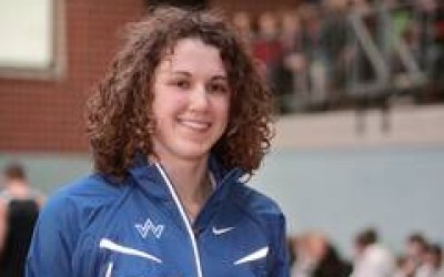 Nadja Kampschulte Hochsprung-Siegerin in Clarholz