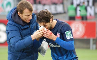 RWO zu Geldstrafe verurteilt - Wuppertals Pagano erleidet dreifachen Nasenbeinbruch