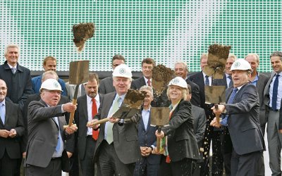 Spatenstich für das DFB-Fußballmuseum