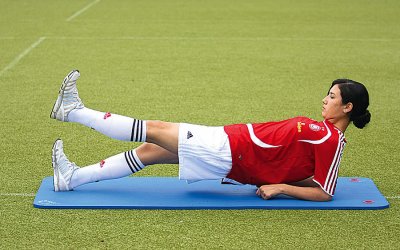 Für Sprints, Sprünge, Schüsse: Athletik mit dem richtigen Stabiprogramm trainieren